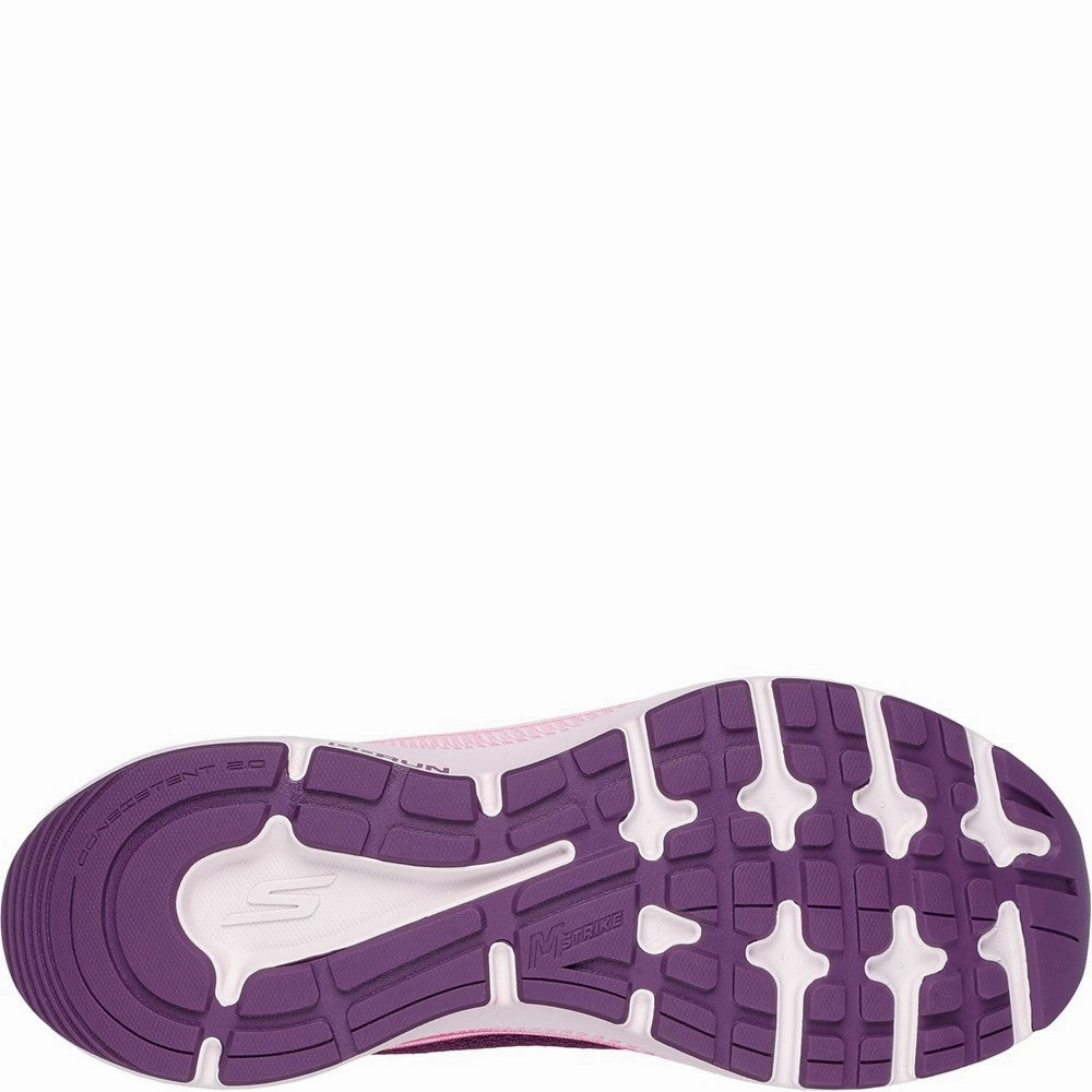 Skechers Go Run Consistent 2.0 Fast Pace Trainers Mesh Lining Slow Pace