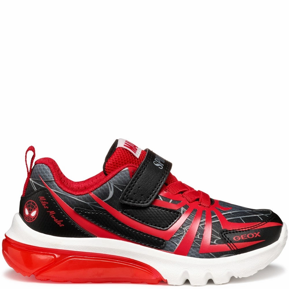 Comfortable Forefoot Stair Run Geox J Ciberdron Boy Sneakers