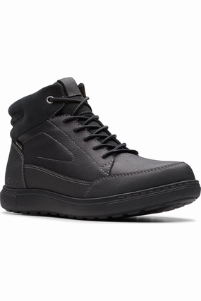 Clarks Mapstone Hi GTX waterproof in Black Sale Glow Campus Cool