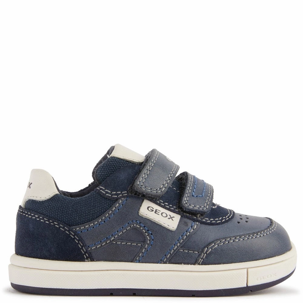 Mesh Fabric Subtle Detail Geox Trottola Trainers