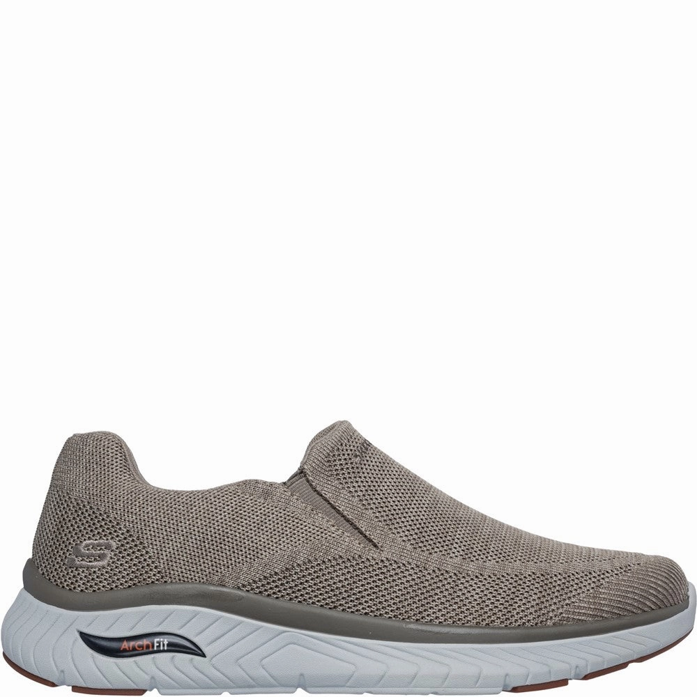 Comfortable Outsole Daily Flow Skechers Arch Fit Crosser Locke Trainer