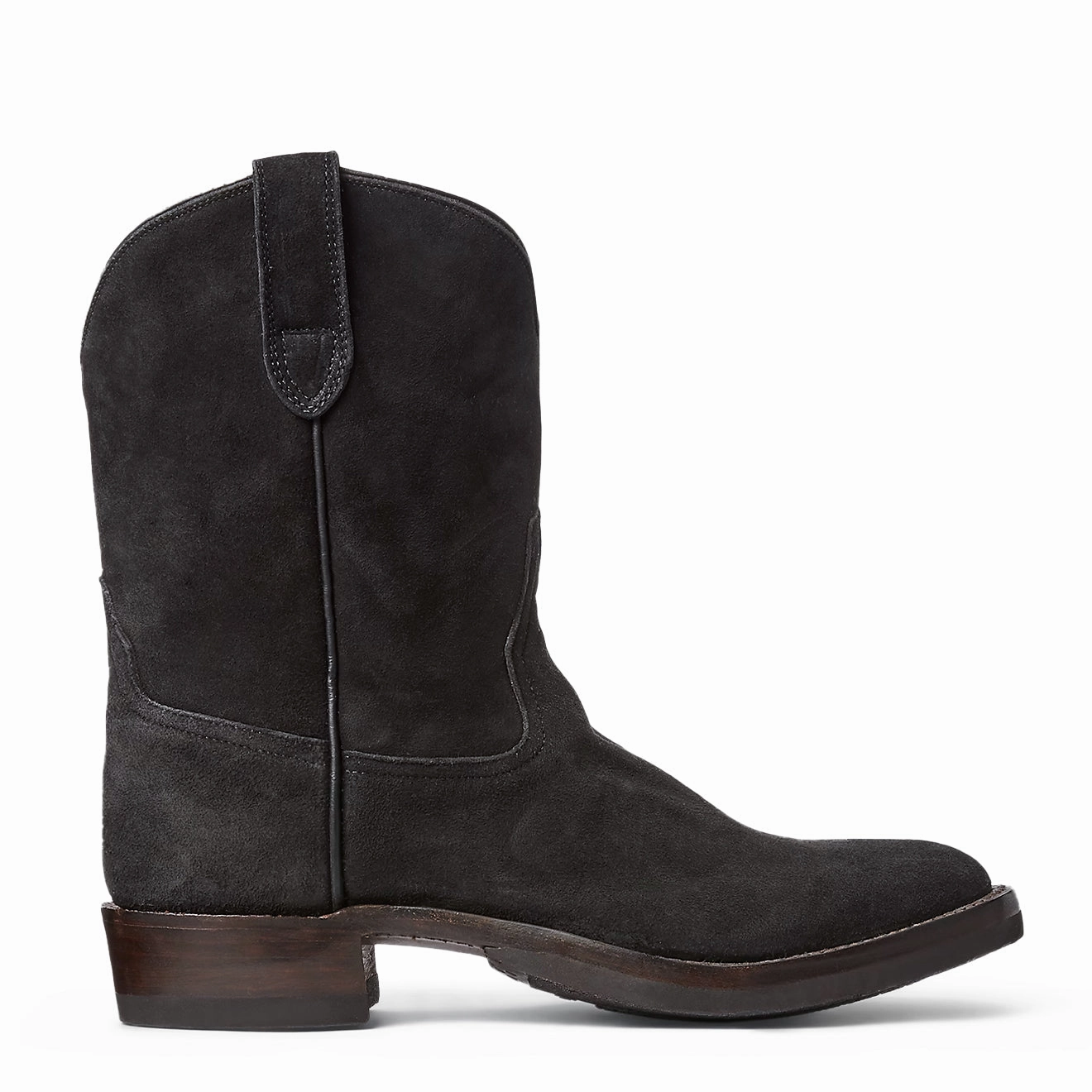 RRL By Ralph Lauren Walker Boot Boots Tall Boot Black Snow Grip