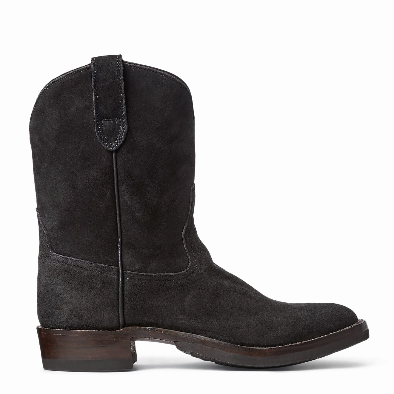 Wide fit RRL By Ralph Lauren Walker Boot Boots Tall Boot Black