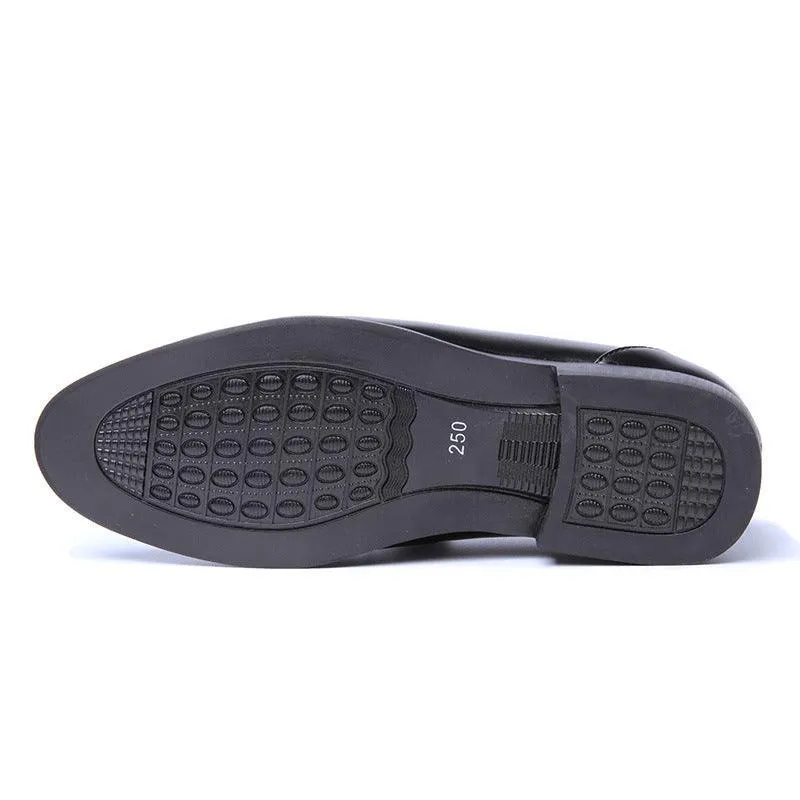 Men Business Dress Shoes Two Tone Wingtip Dress Shoes