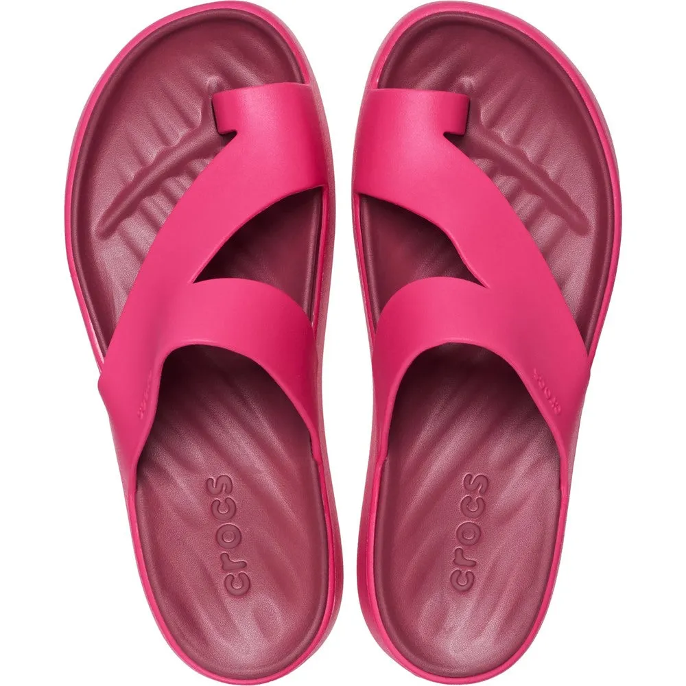 Crocs Getaway Platform Toe Loop Memory Foam