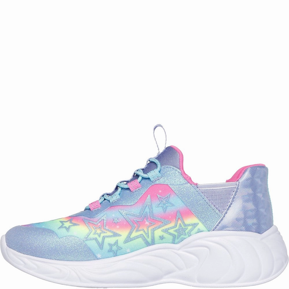 Skechers Unicorn Dreams Starry Lite Trainer Running Comfort