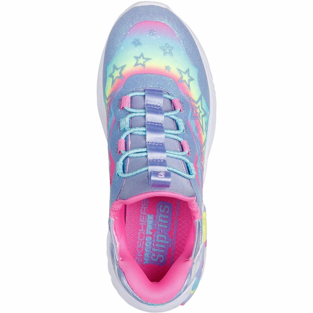 Skechers Unicorn Dreams Starry Lite Trainer Built Soft