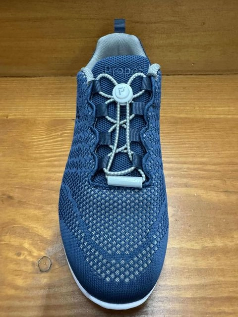 Propet WAT062 Cape Cod Blue Travel Walker EVO for trendy look for active seniors