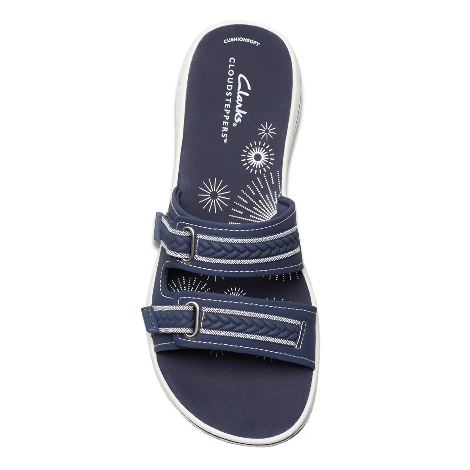 Women's Clarks, Breezey Eve Sandal Comfortable Lightweight Footwear Breathable straps