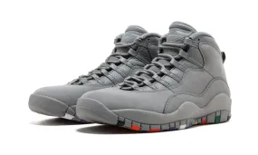Jordan 10 Cool Grey Sneakers Asics Rubber Sole Shoes