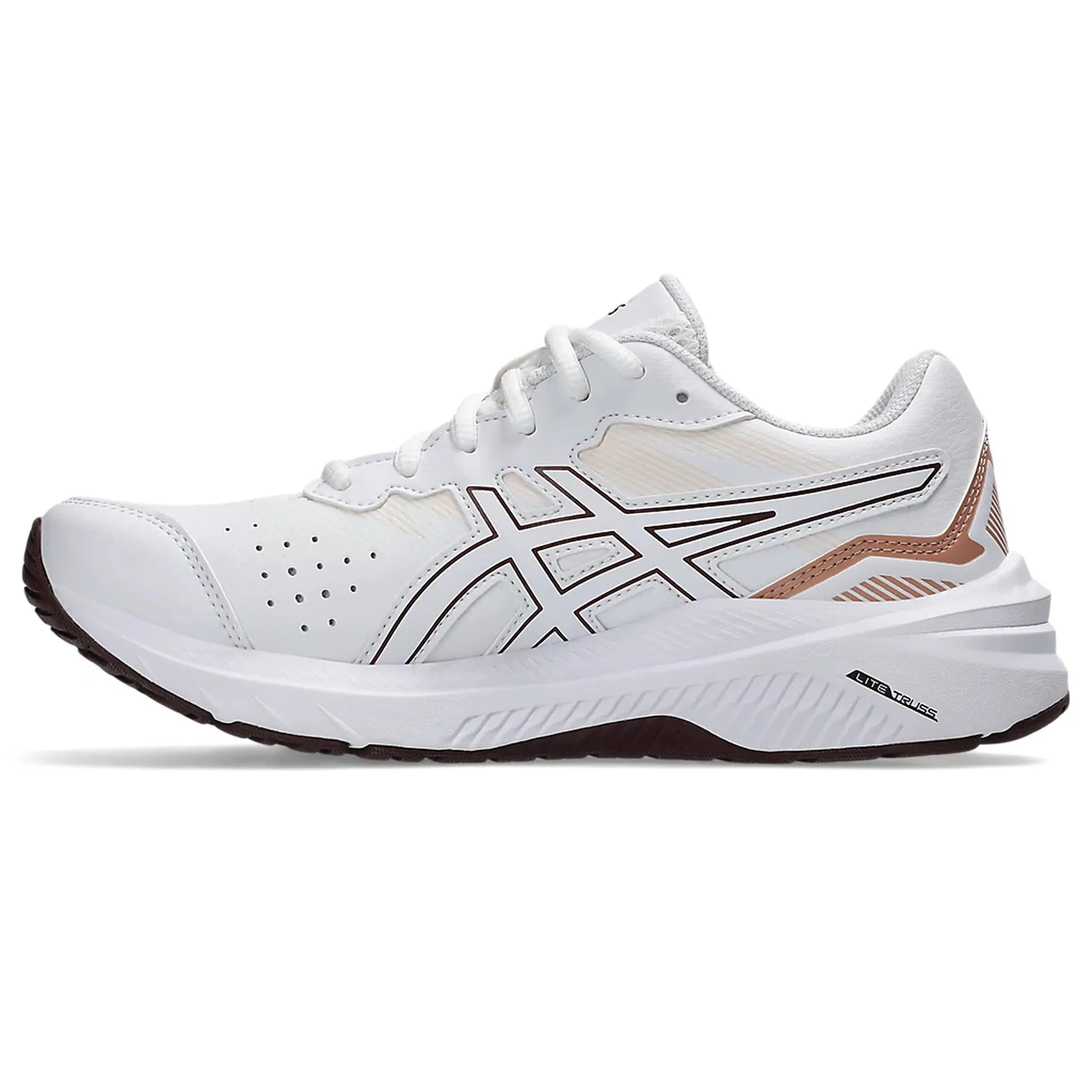 ASICS GT-1000 Leather 2 Mens Walking Shoes Asics Tennis Shoes Flat Feet