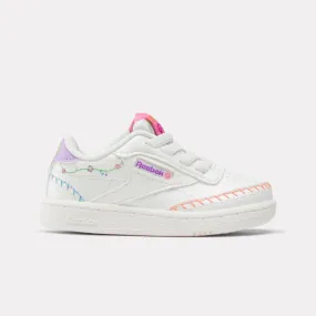 Asics Tennis Shoes 2020 Reebok Footwear Kids Reebok x Dora the Explorer Club C Shoes - Baby & Toddler CHALK/CHALK/DIGITAL PURPLE