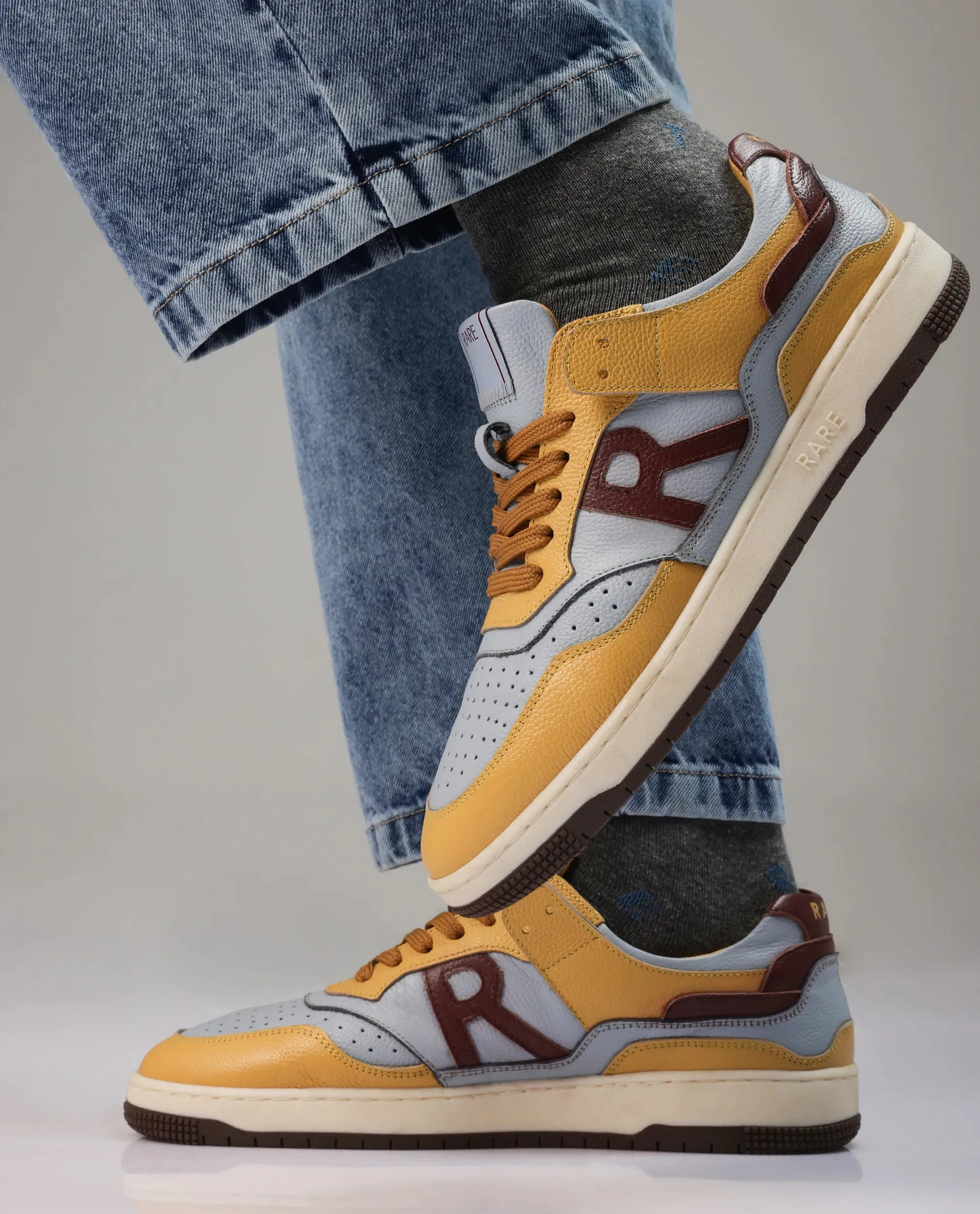 Asics Lyte Shoes Rare Rabbit Men's Gabbs Blue Plain Shoes