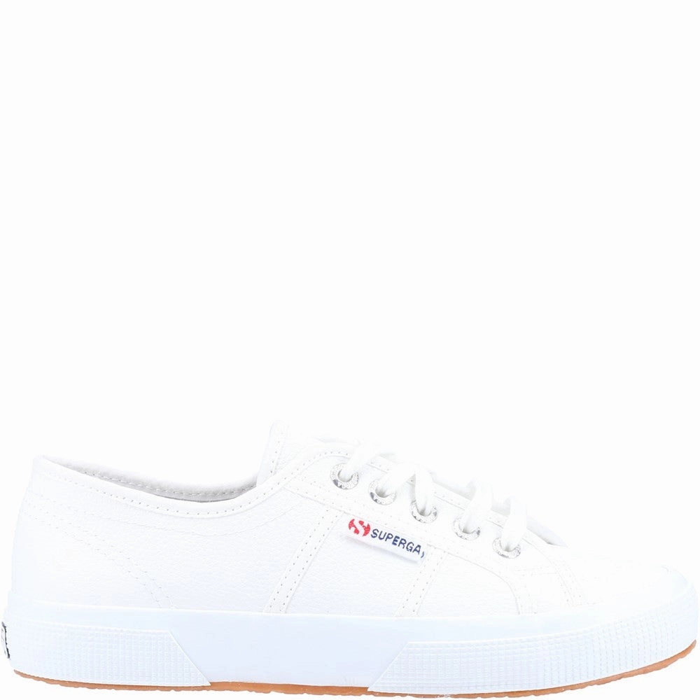 running on treadmill shoes contoured insole shoes Superga 2750 Tumbled Leather Shoe