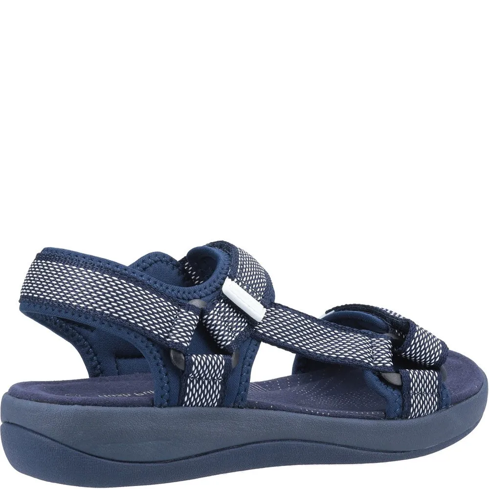 Hush Puppies Sara Quarter Strap Sandal Snack Run Stretchable Material