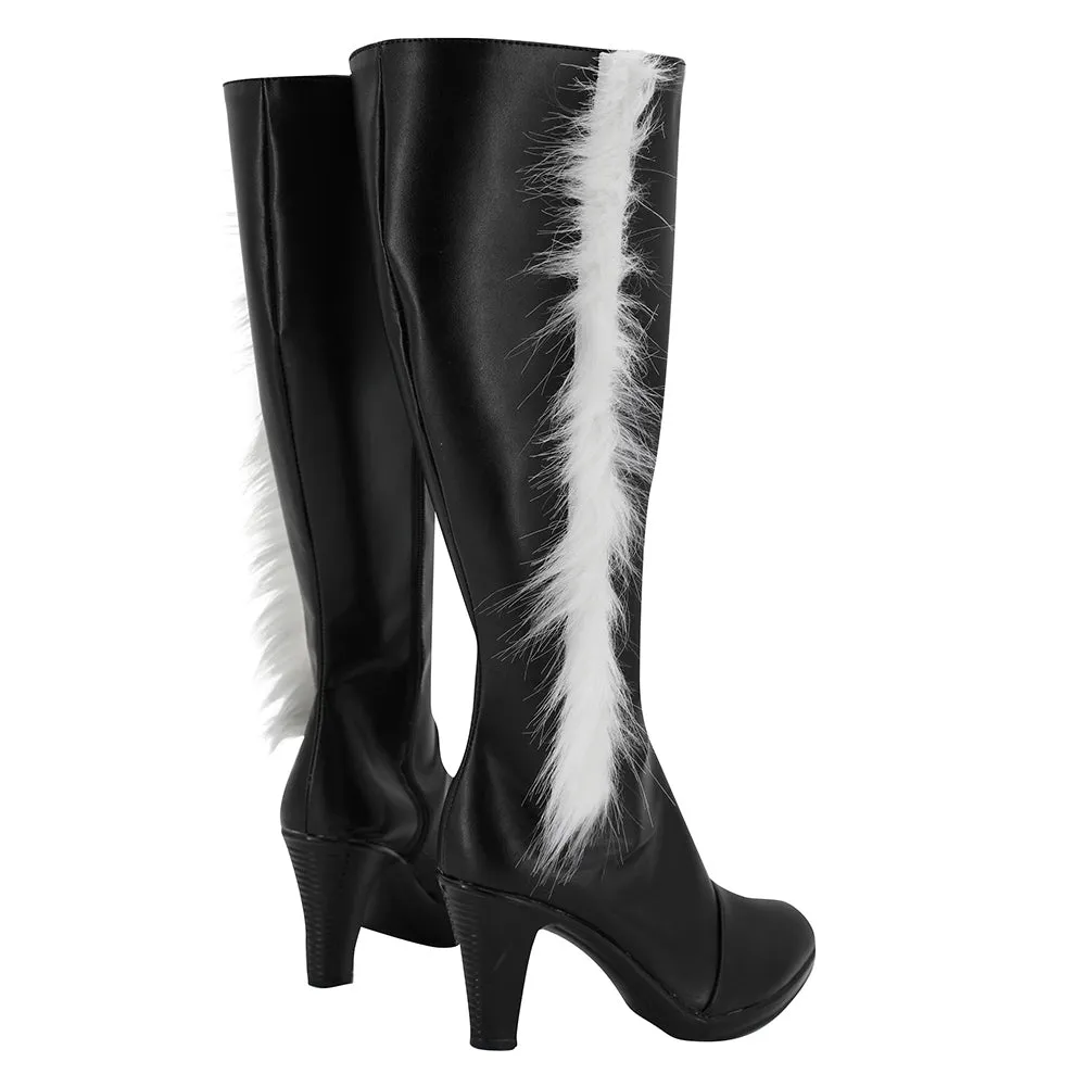 Farm Rio Adidas Shoes Catwoman Cosplay Shoes Boots Halloween Costumes Accessory Custom Made