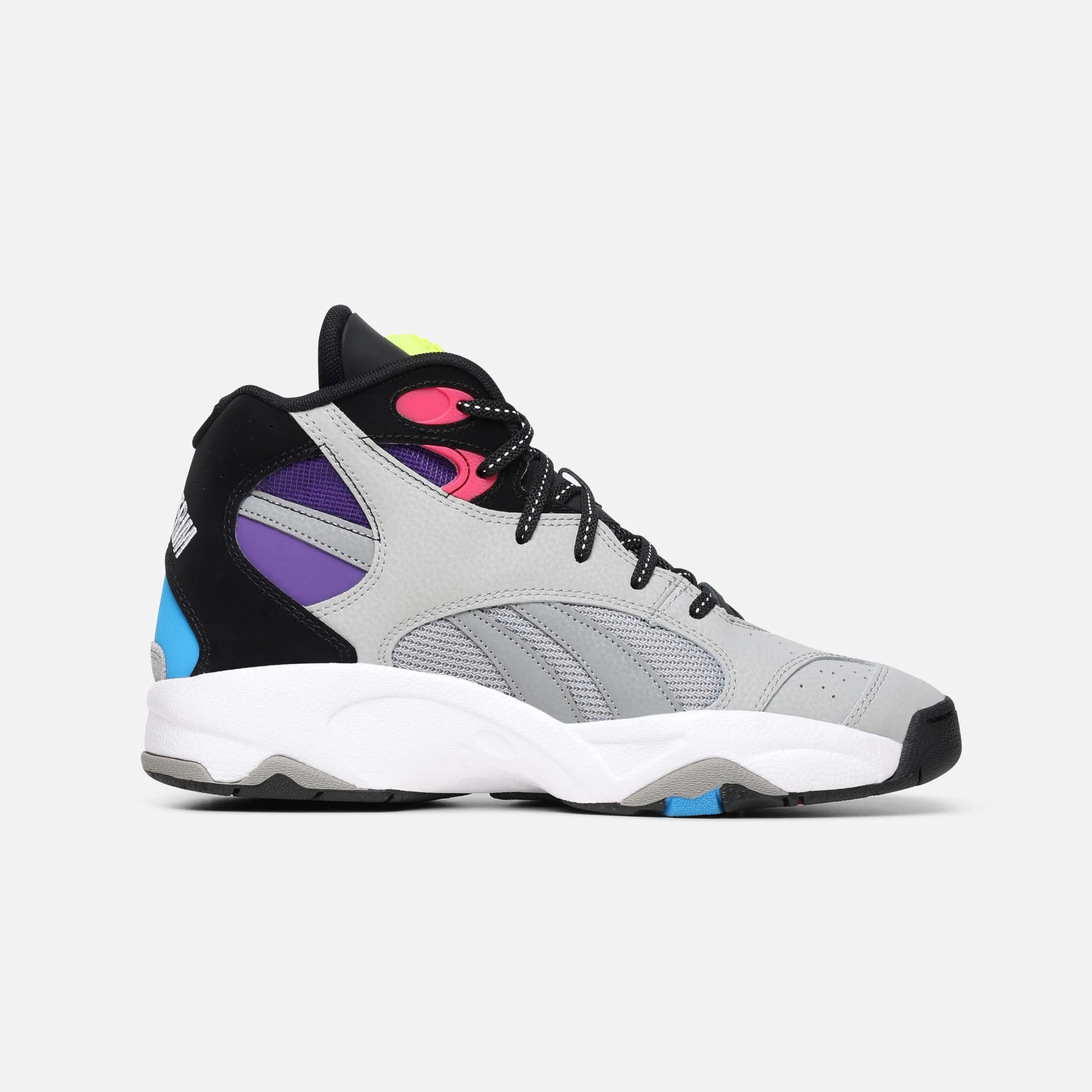 Gael Monfils Asics Shoes Atr Pump Vertical Grey/Black/White