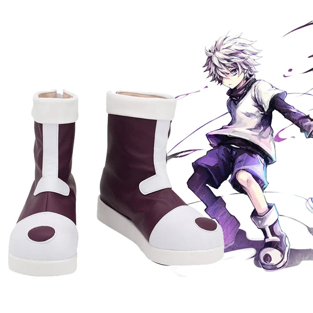 HUNTERHUNTER  Killua Zoldyck Halloween Costumes Accessory Cosplay Shoes Boots Adidas Velocade Cycling Shoes