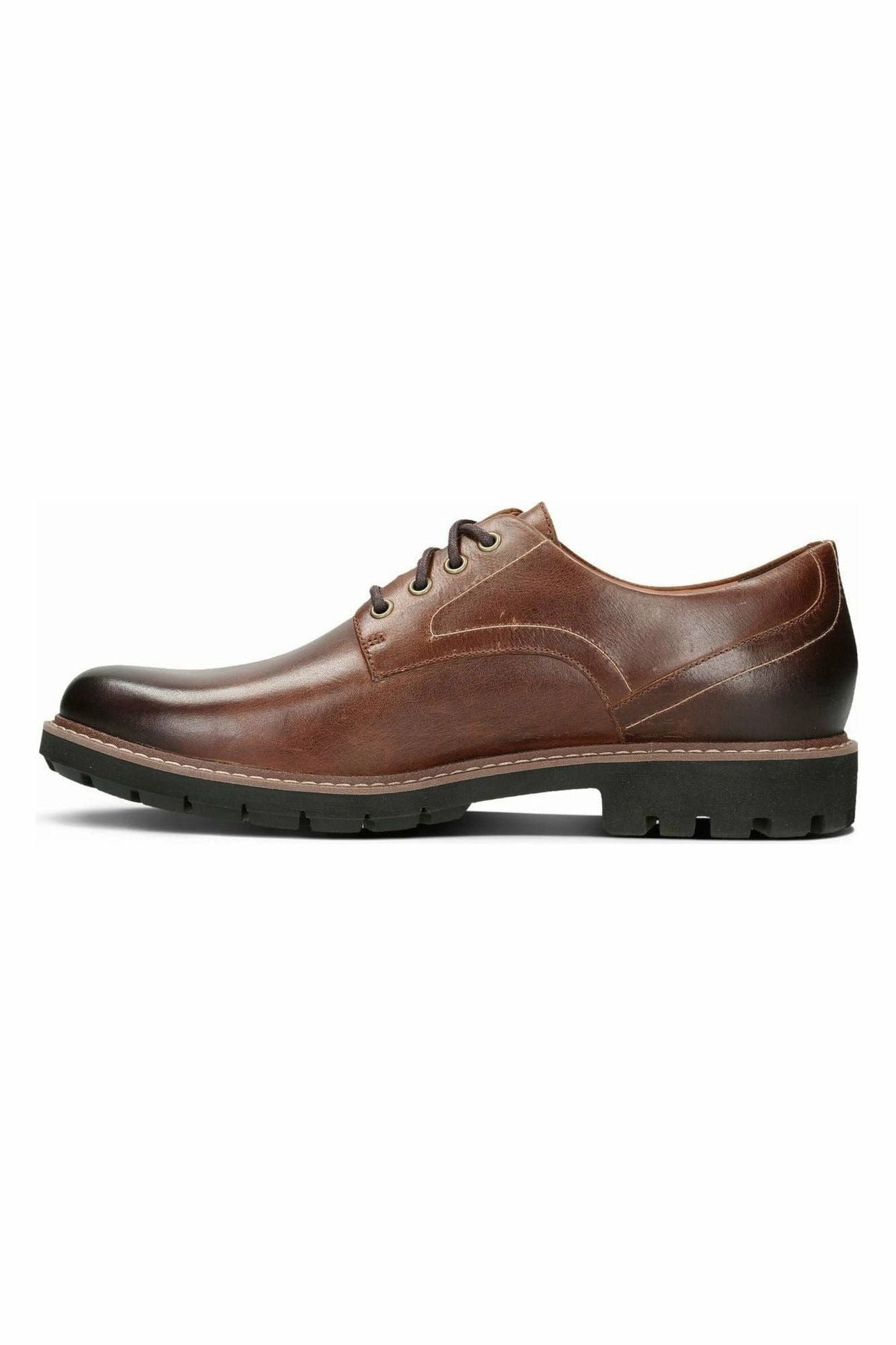 Nordic Ease Clarks Batcombe Hall in dark tan leather