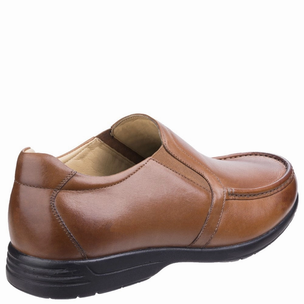 Fleet & Foster Gordon Dual Fit Moccasin True Fit Heel Guard