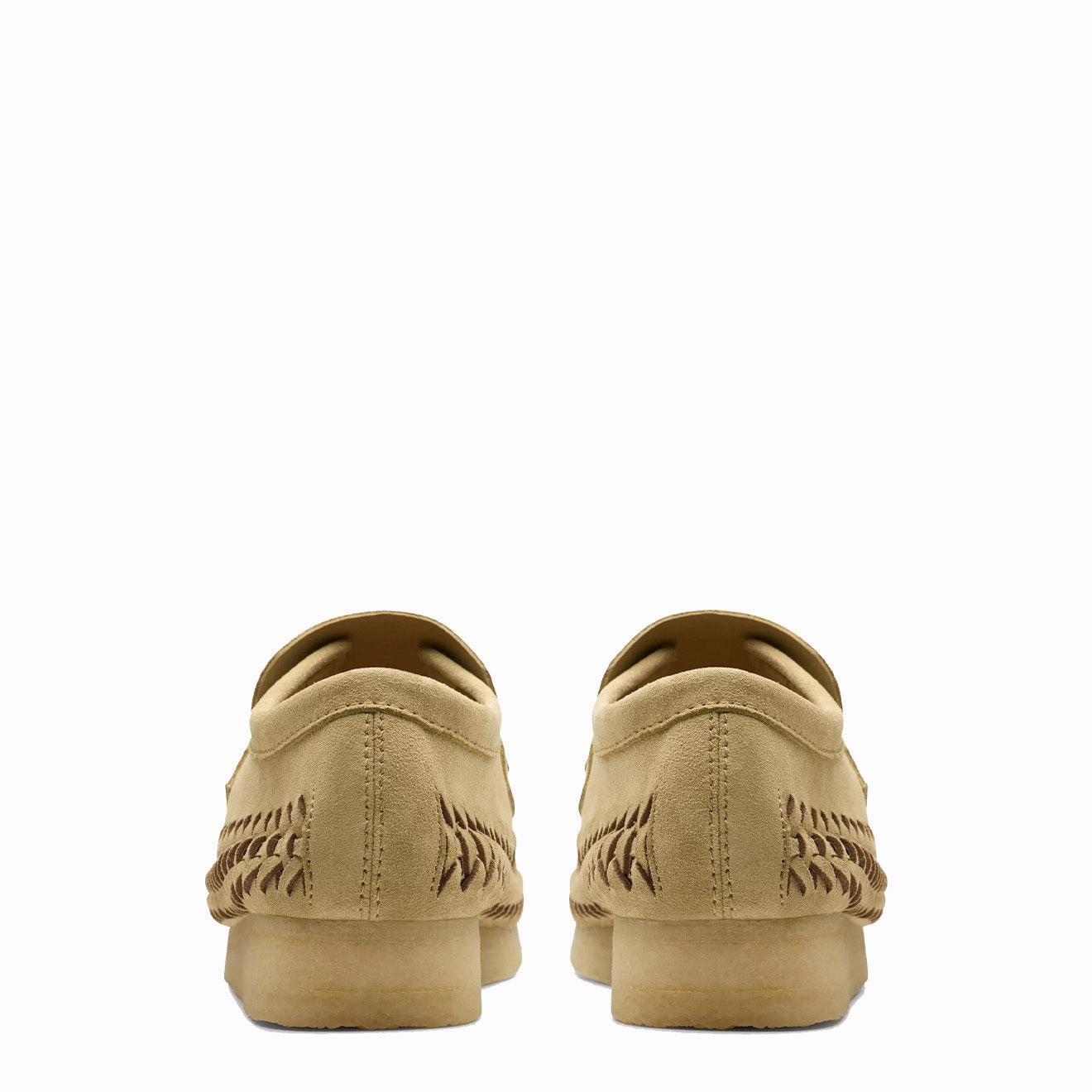 Reef Glow Clarks Originals WB Loafer Weave Maple Suede