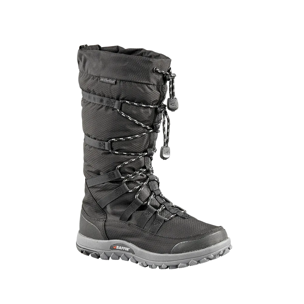 Baffin - Women's Escalate X Black Boot Fur Lace Up Boots