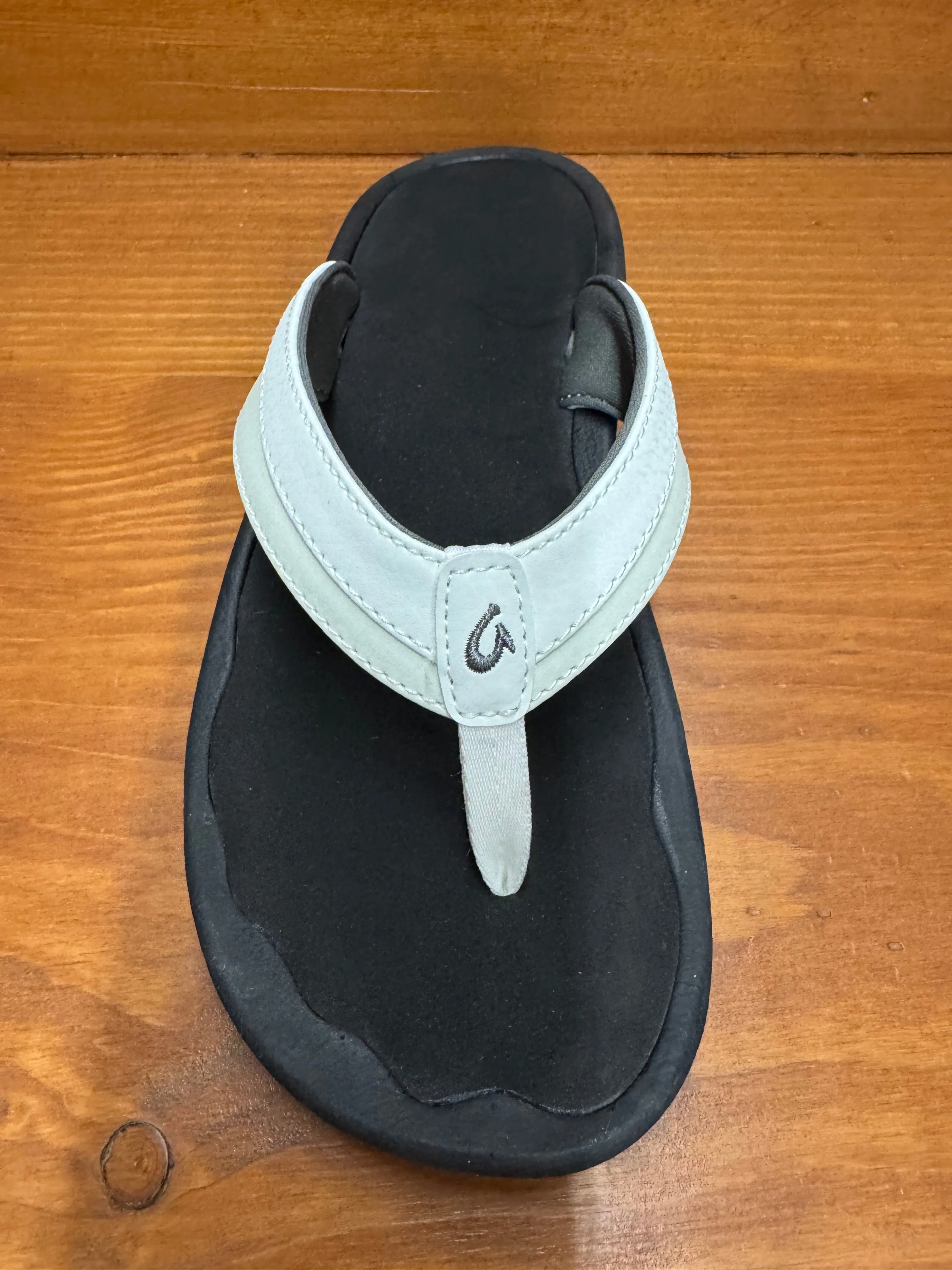 Sunny Walk Sandal Insoles Olukai Ohana flip flop White/Black 20110-4R40