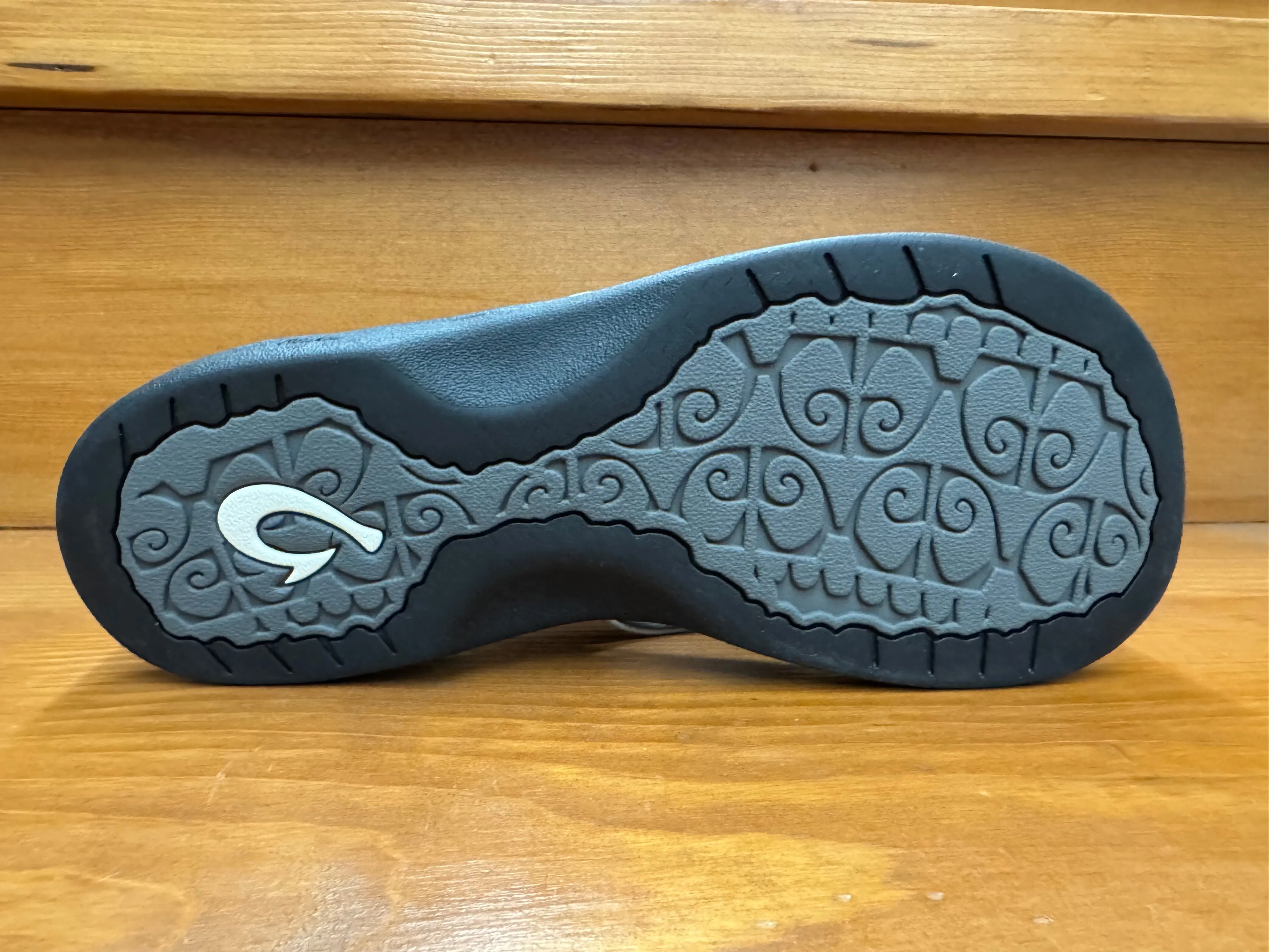 Social Walk removable insoles Olukai Ohana flip flop White/Black 20110-4R40