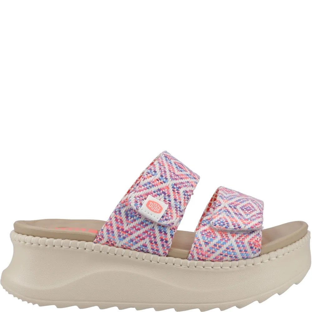 Summer Vibes Urban Walk HEYDUDE Delray Slide Surf Baja Sandal