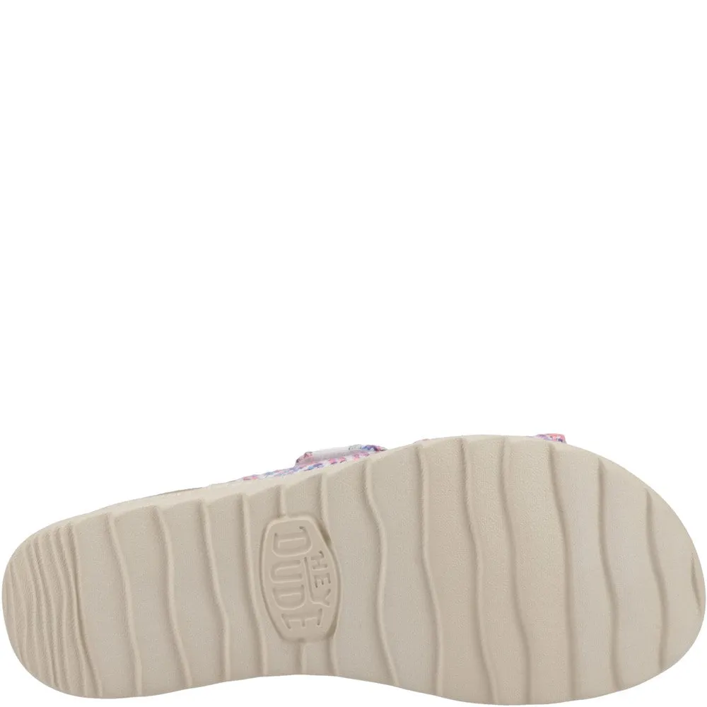 No Pressure Active Outdoor Shoes HEYDUDE Delray Slide Surf Baja Sandal