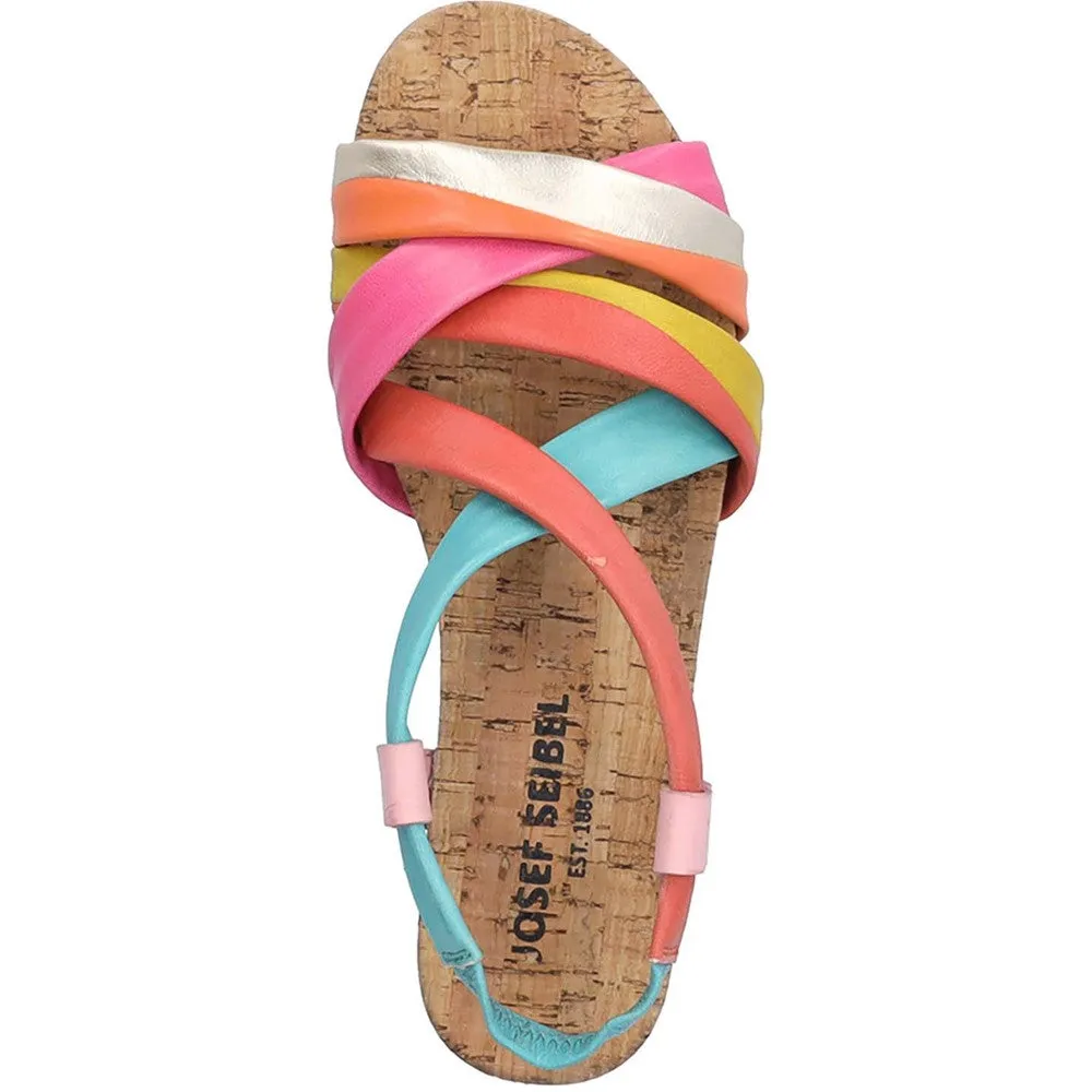 Classic Pair Josef Seibel Henriette leather sandal