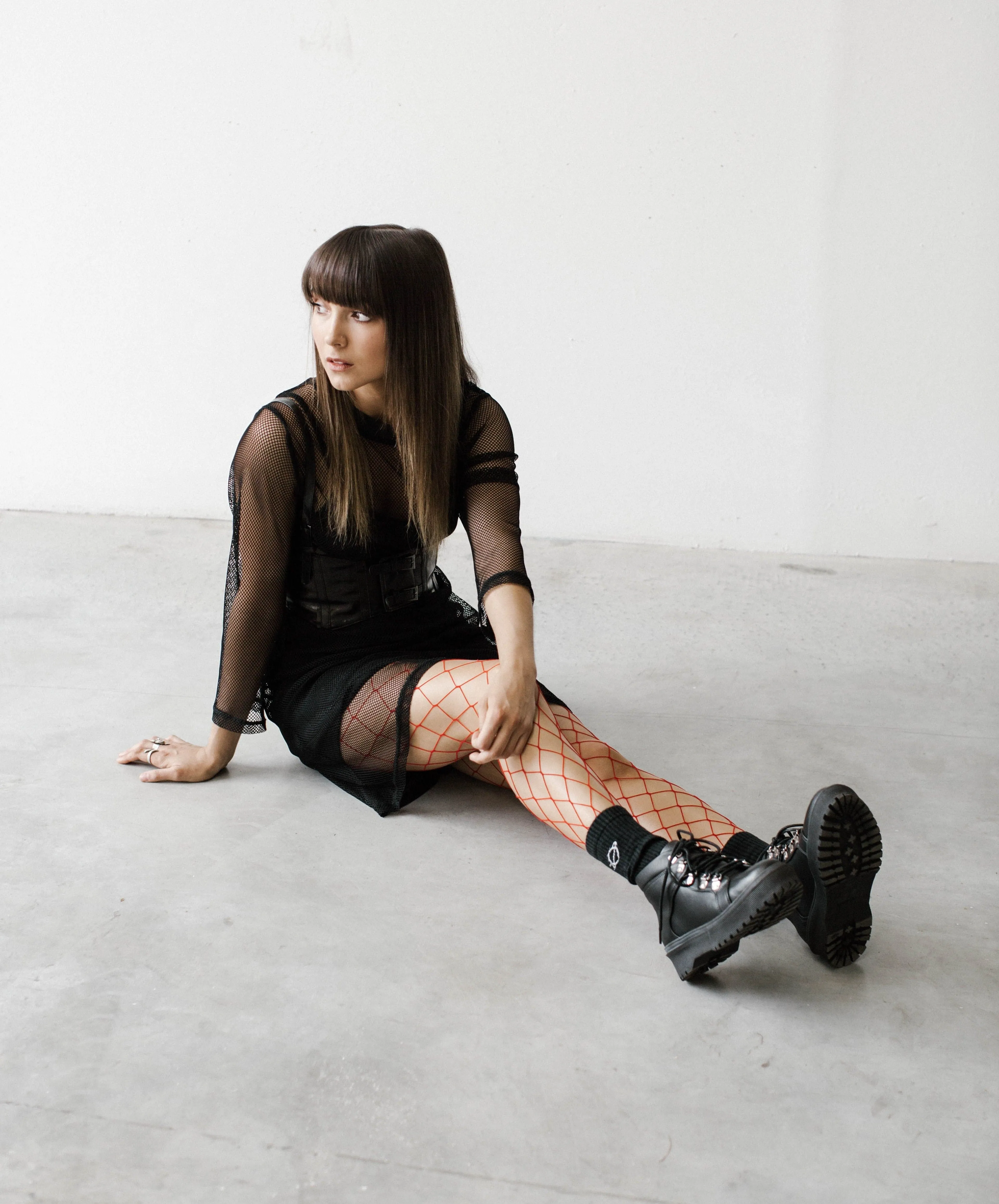 Adidas Running Shoes Plantar Fasciitis 'Gen' vegan leather lace-up boot by Zette Shoes - black