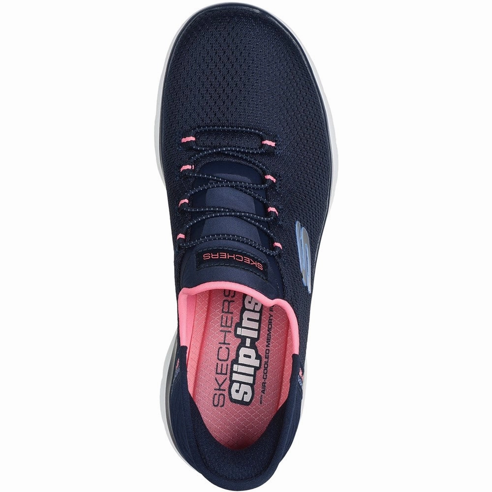 Strong Grip Glow Hike Skechers Summits Diamond Dream Wide Fit Trainer