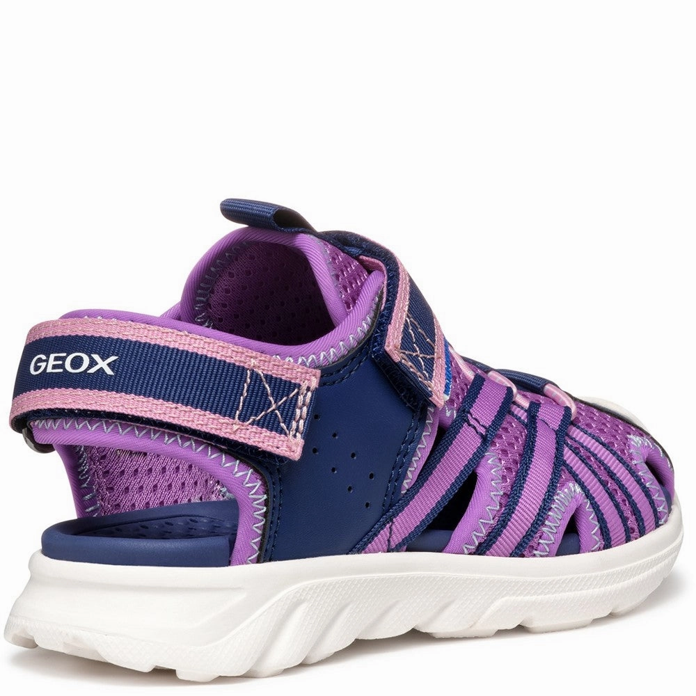 Tropical Feel High Quality Leather Geox J Airadyum Gi Junior Sandals