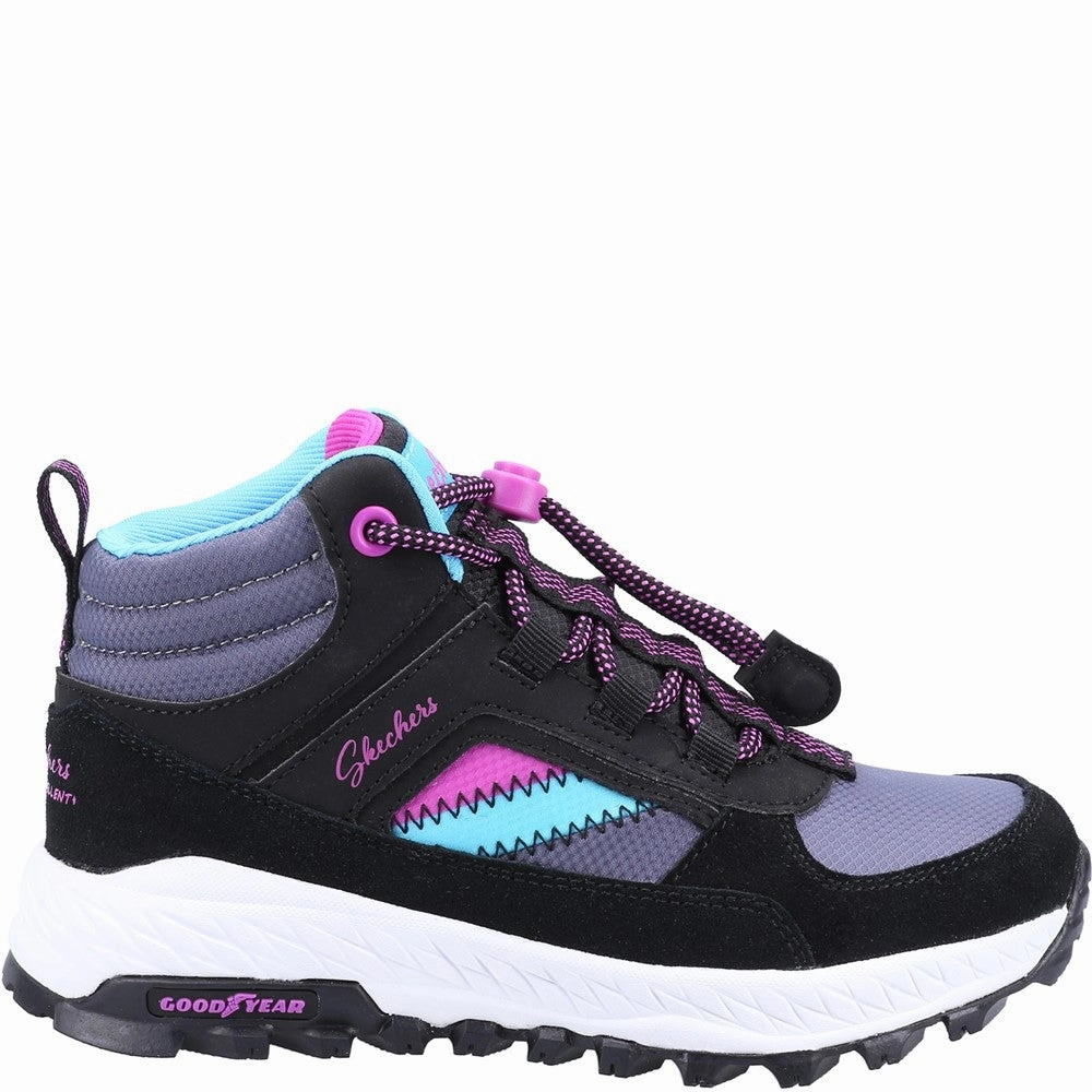 Cushioned Walk Slide Step Skechers Fuse Tread Let's Explore Boot