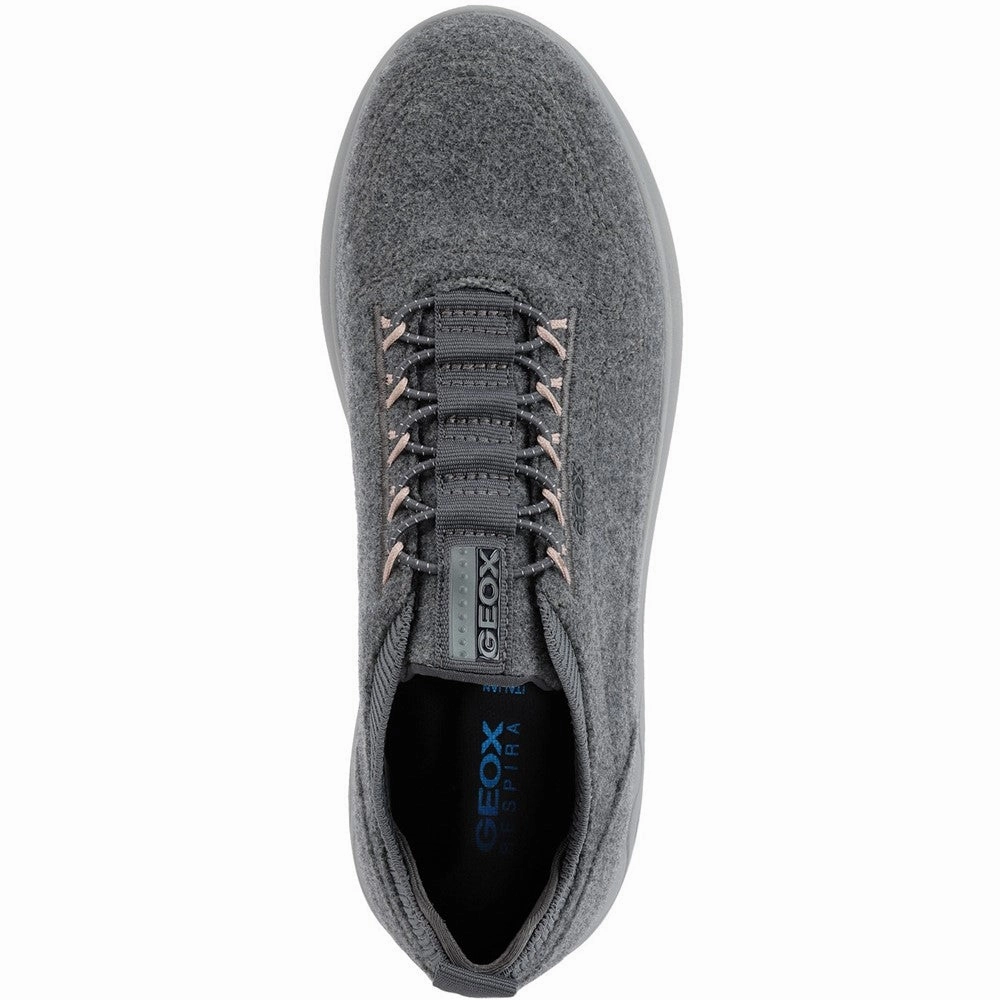 Leather   upper Geox D Spherica A Trainers