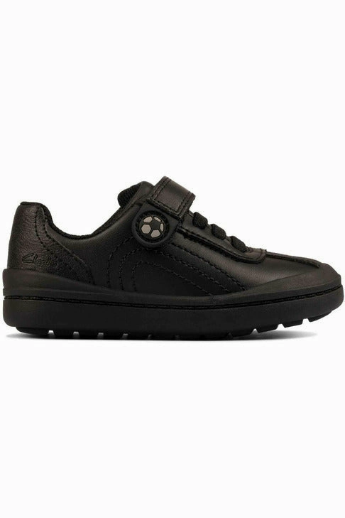Clarks Rock Pass Toddler black Formal Style Multi Use