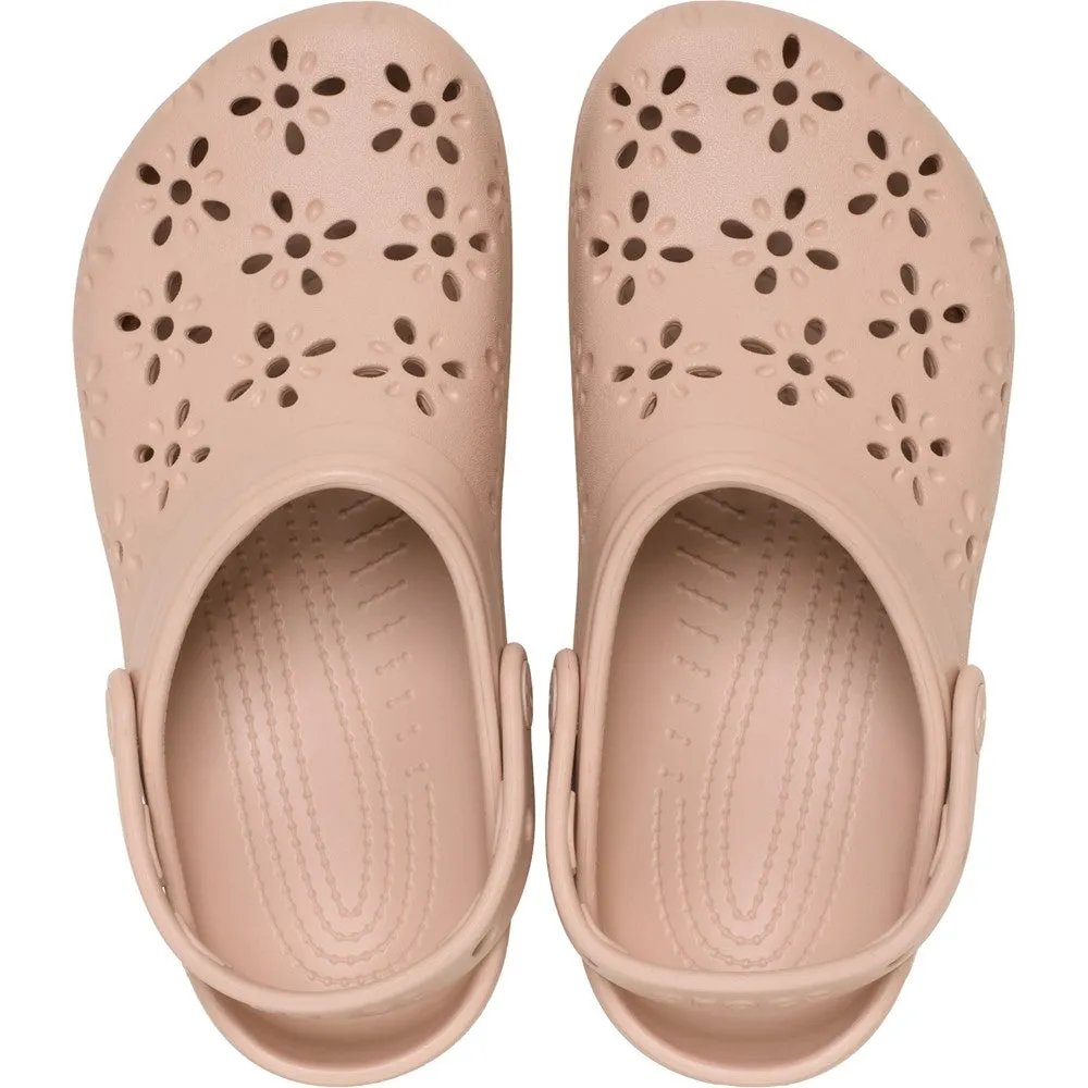 Carry Light Crocs Unisex Classic Floral Cut Out Clog