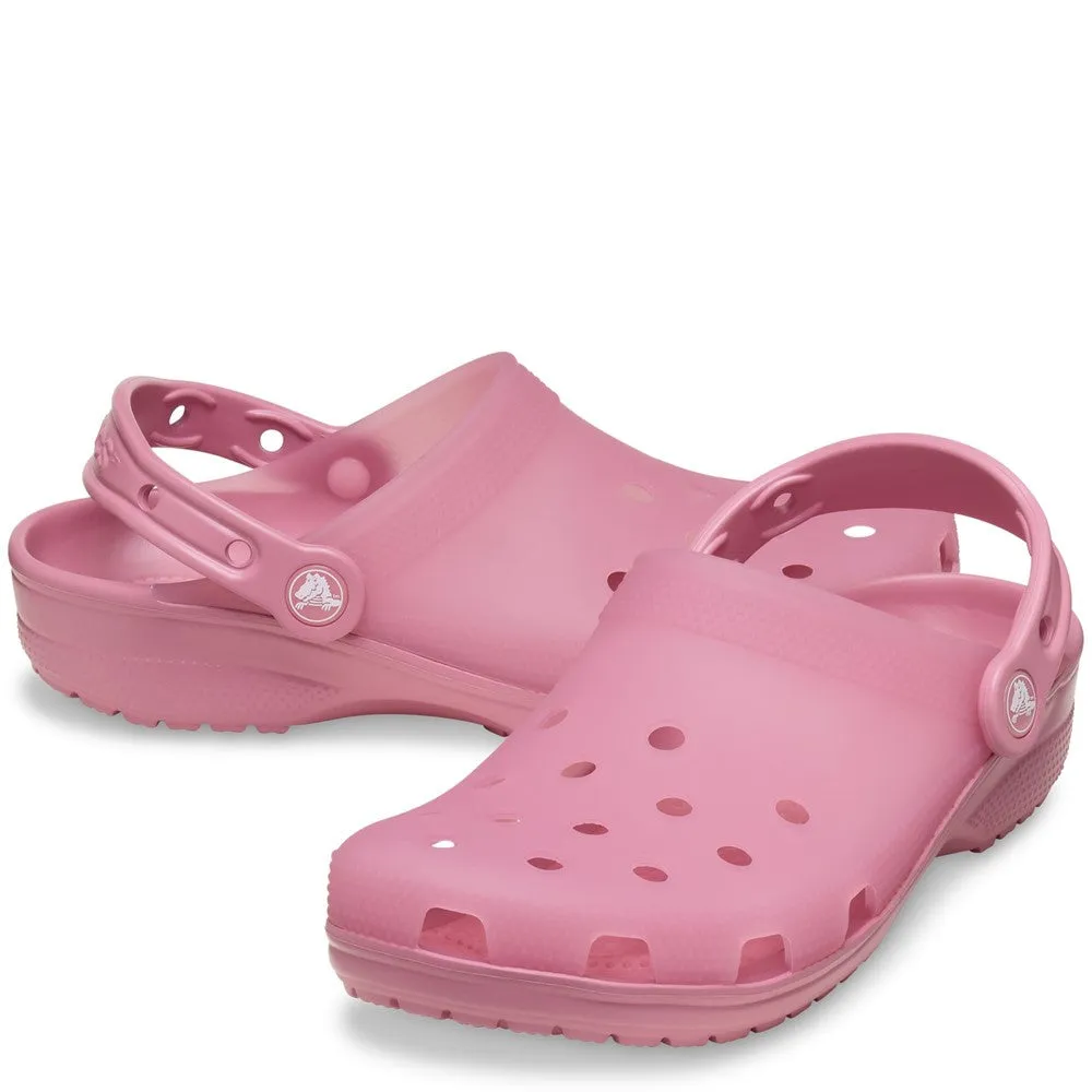 Crocs Unisex Classic Frosted Clog Comfort Wear Everyday Outdoor Shoes