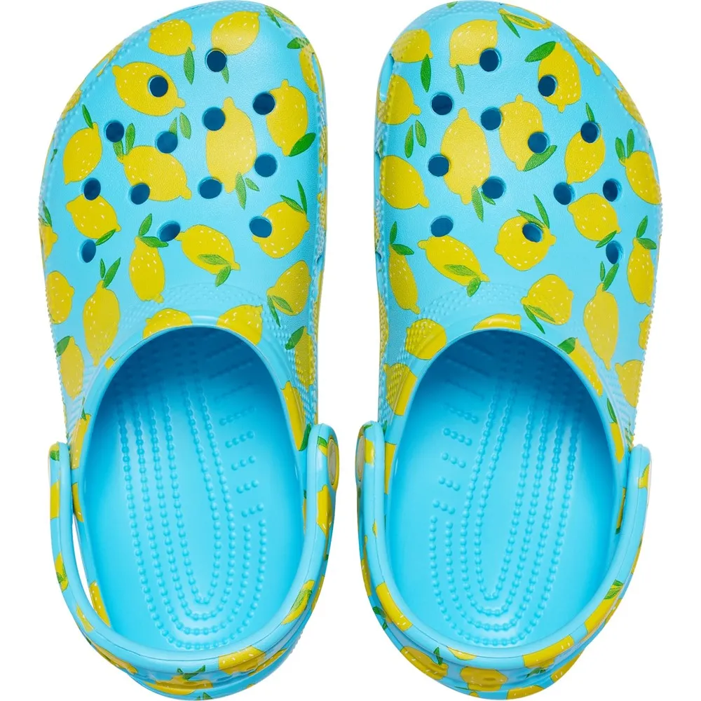 Crocs Unisex Classic Graphic Clog Stylish Summer Shoes