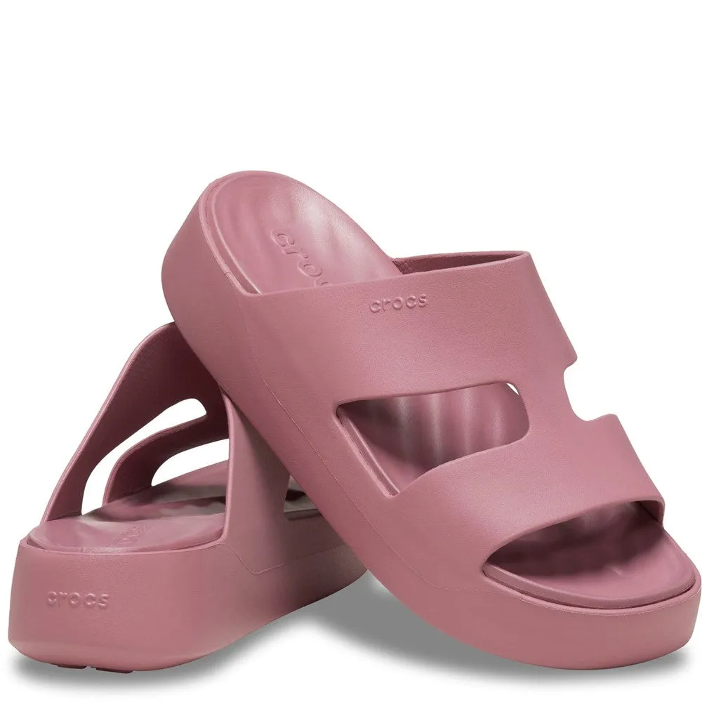 Crocs Getaway Platform H-Strap Mule Sleek Sandals for Men