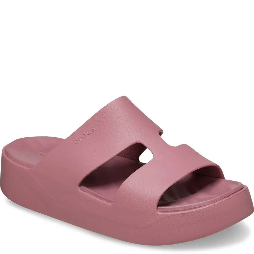 Smart Look Daily Relax Crocs Getaway Platform H-Strap Mule