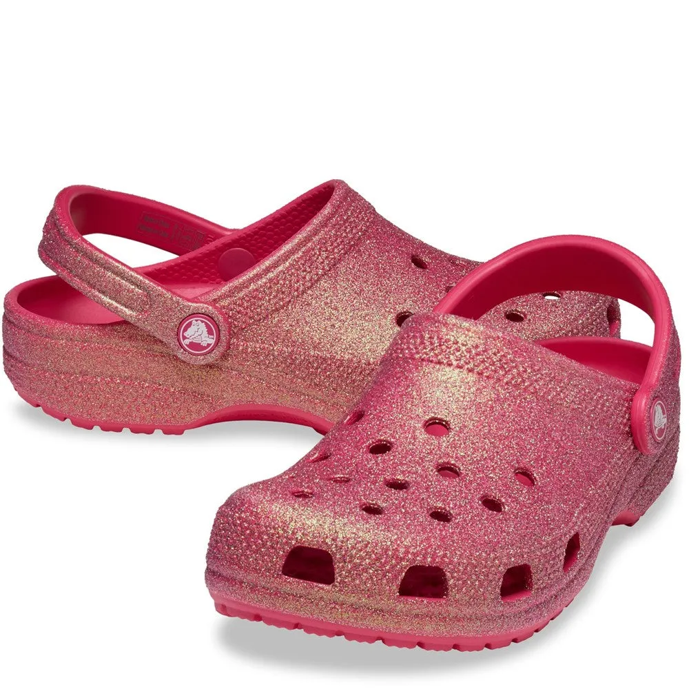 Crocs Unisex Classic Glitter Clog Body Align