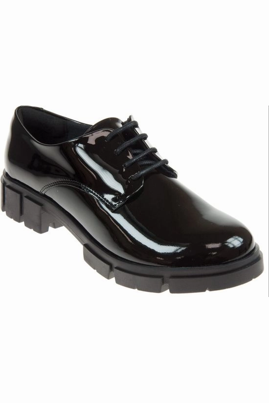 Clarks Teala Lace Black patent Wash Safe Fashion Lane