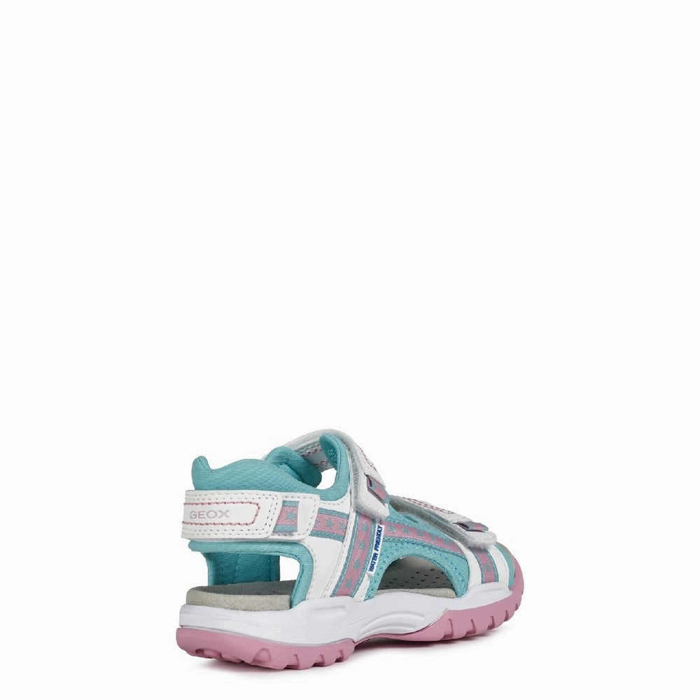 Geox J Borealis Girl A Touch Fastening Sandal Anywhere Wear