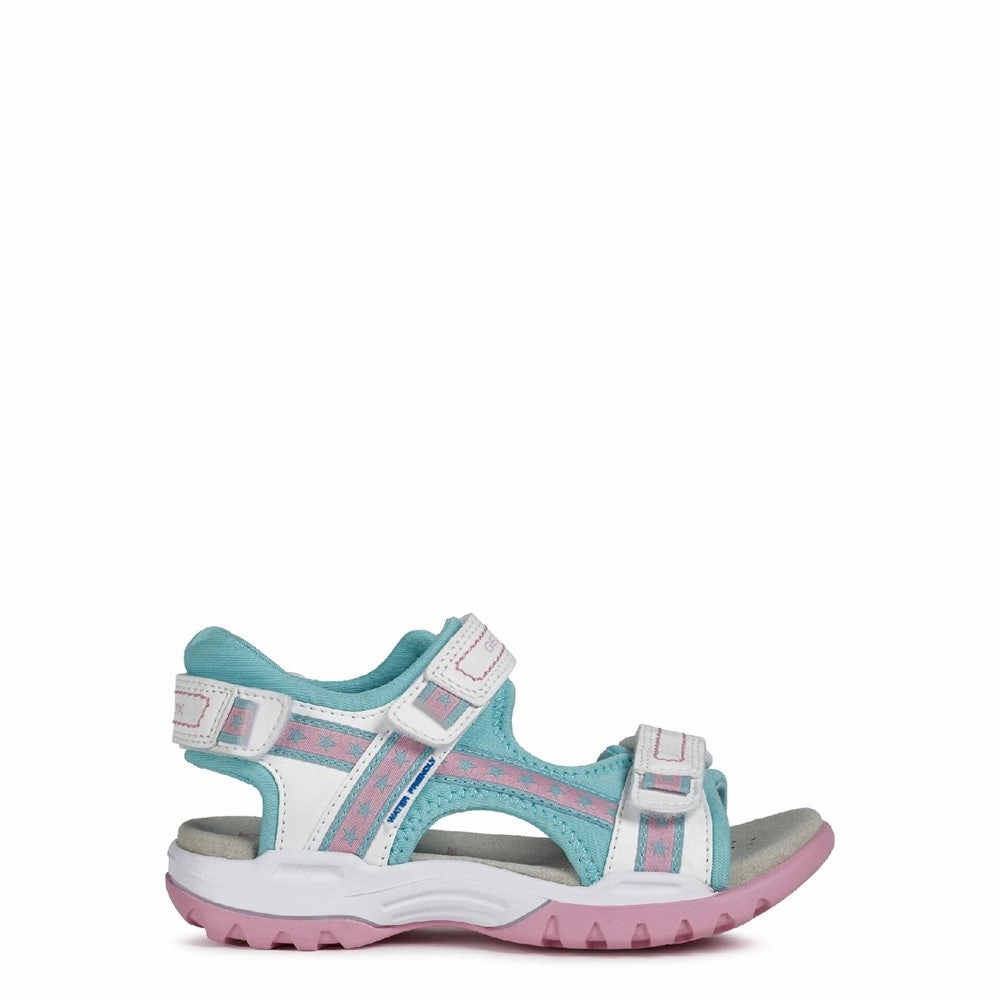 Geox J Borealis Girl A Touch Fastening Sandal foldable
