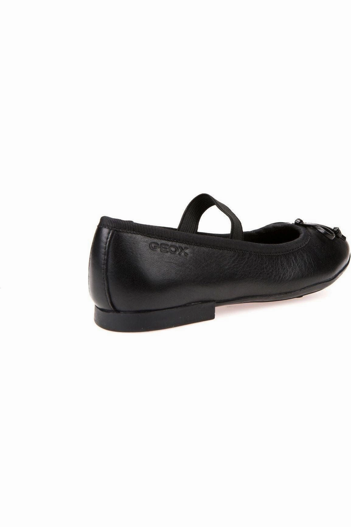 Boat shoes Wedges Geox Plie Jr  J3455B  in black smooth Leather