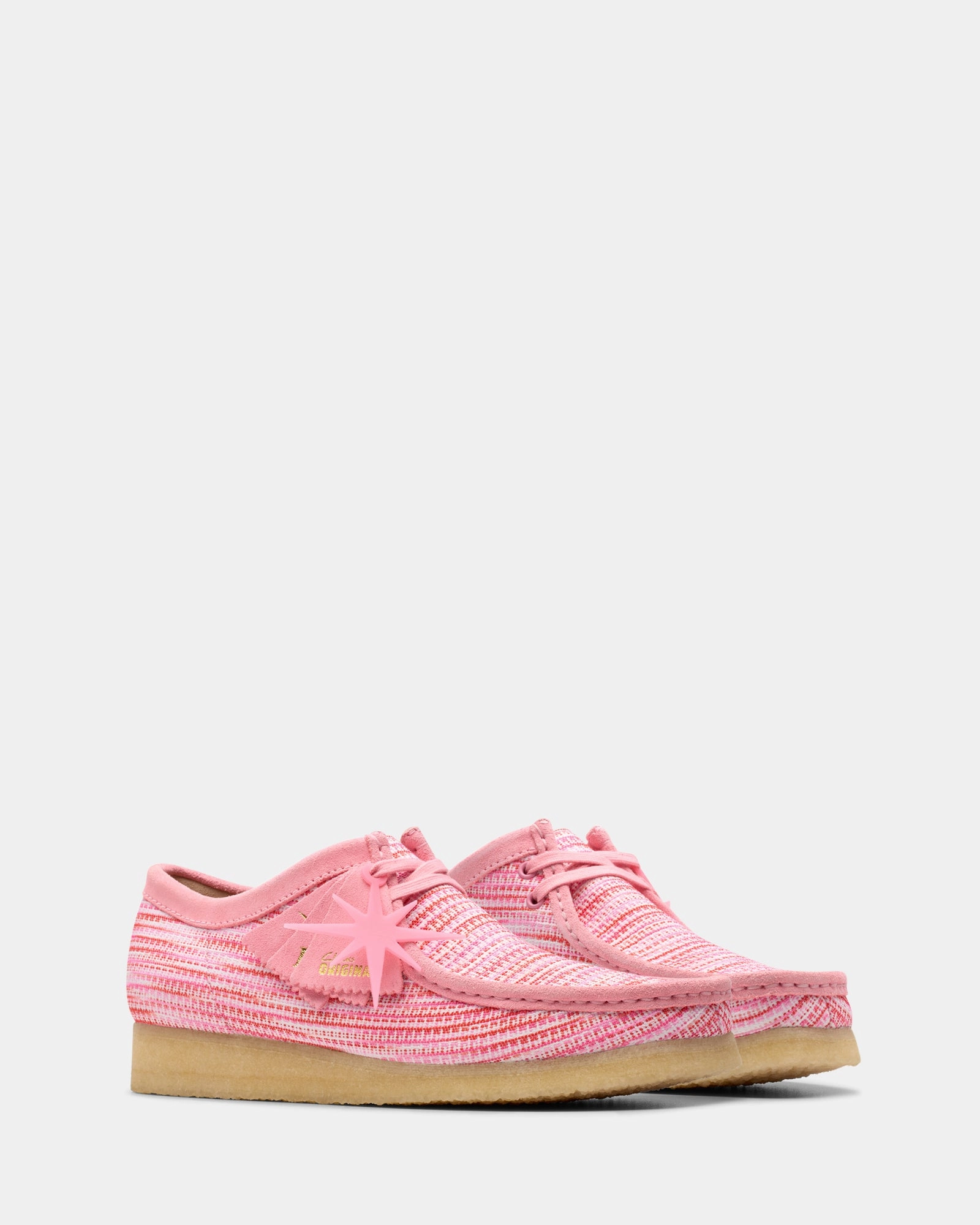 Pattern Play Modern Touch Wallabee X Bott Pink Interest