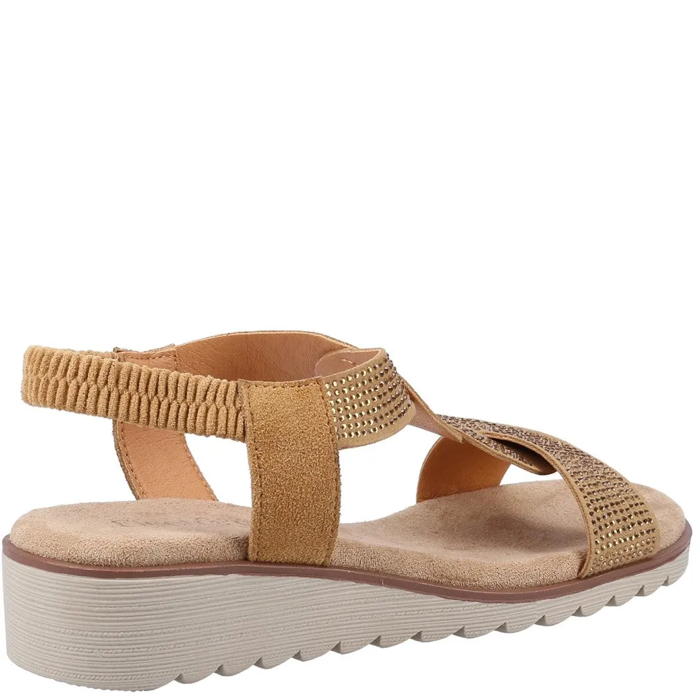 Fleet & Foster Hyacinth Sandal Sleek Casual Flats