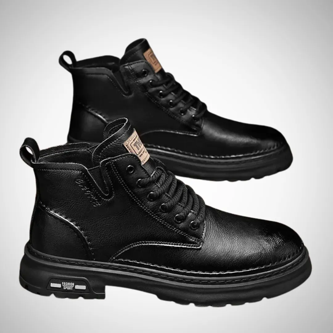 Used Western Boots Krister Waterproof Ankle Boots